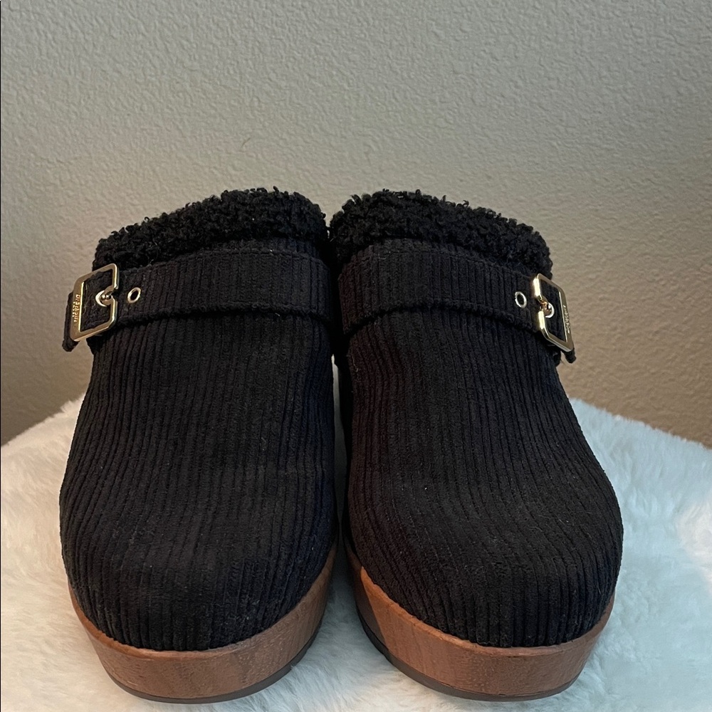 Dr. Scholl's Black and Brown Mules with Buckle size 8.5 - Picture 3 of 9